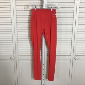 Gymshark Training Red Leggings XS